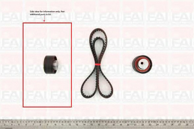 FAI AUTOPARTS tbk189 -  Комплект ремня ГРМ
